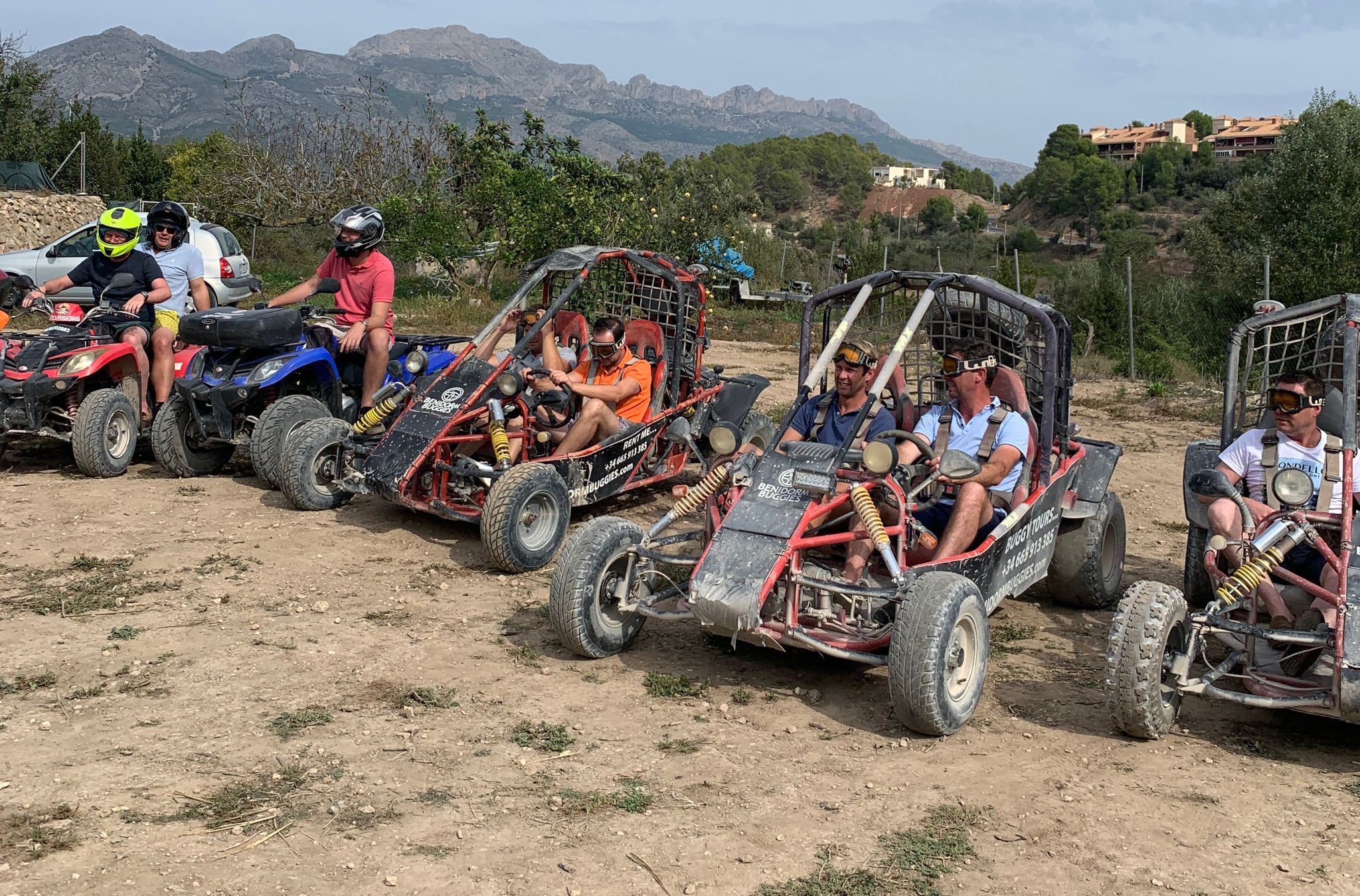 group buggie and quad tour